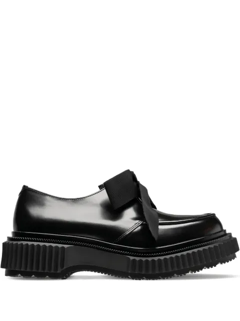 Adieu Paris ribbon platform derby shoes 