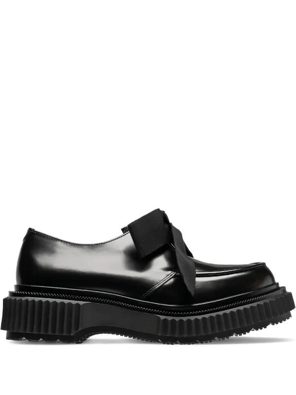 Adieu Paris リボン ダービーシューズ | ブラック | FARFETCH JP