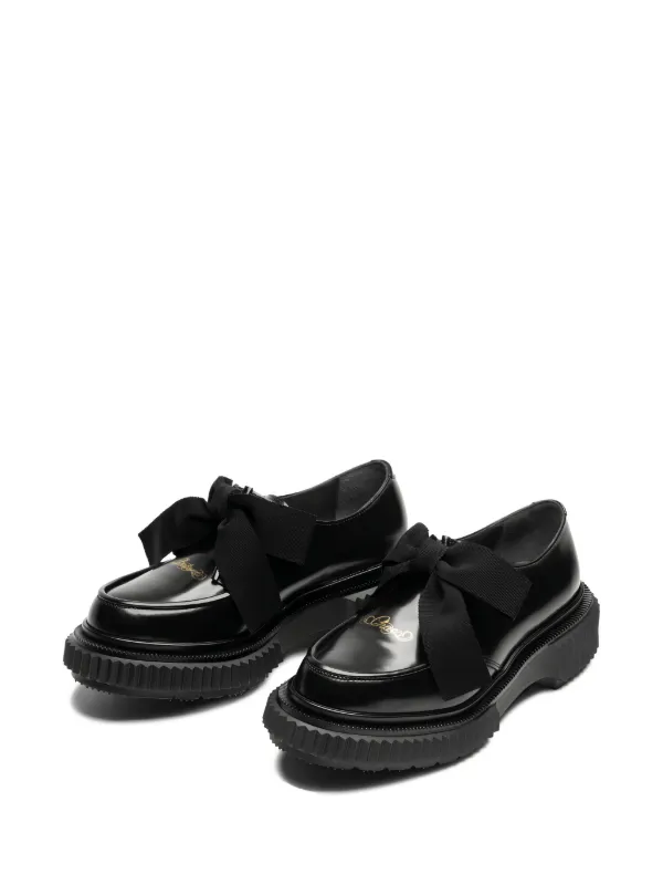 Adieu Paris リボン ダービーシューズ | ブラック | FARFETCH JP