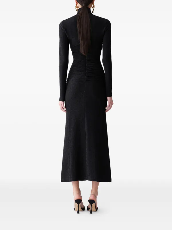 carolina herrera black dress Lurex Turtleneck Midi | the Venezuelan designer has High Neck/ turtleneck Betsy & Adam Women's Size:UK 8.5 / US 9.5 / EU 26