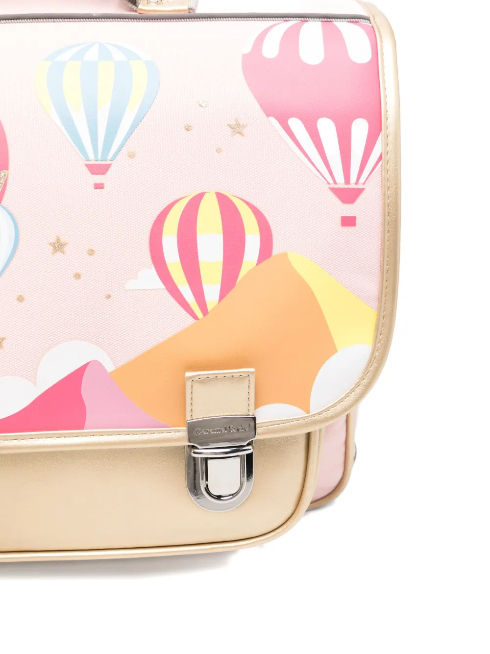 Caramel Balloon-print Backpack In Multi