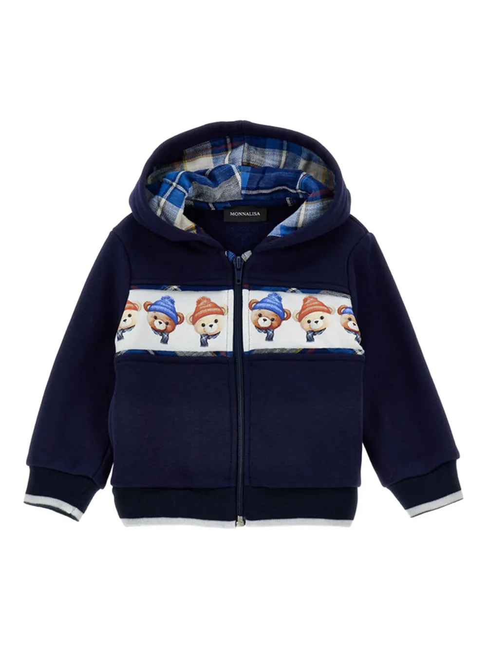 Monnalisa hoodie con motivo gráfico | azul | Image 1