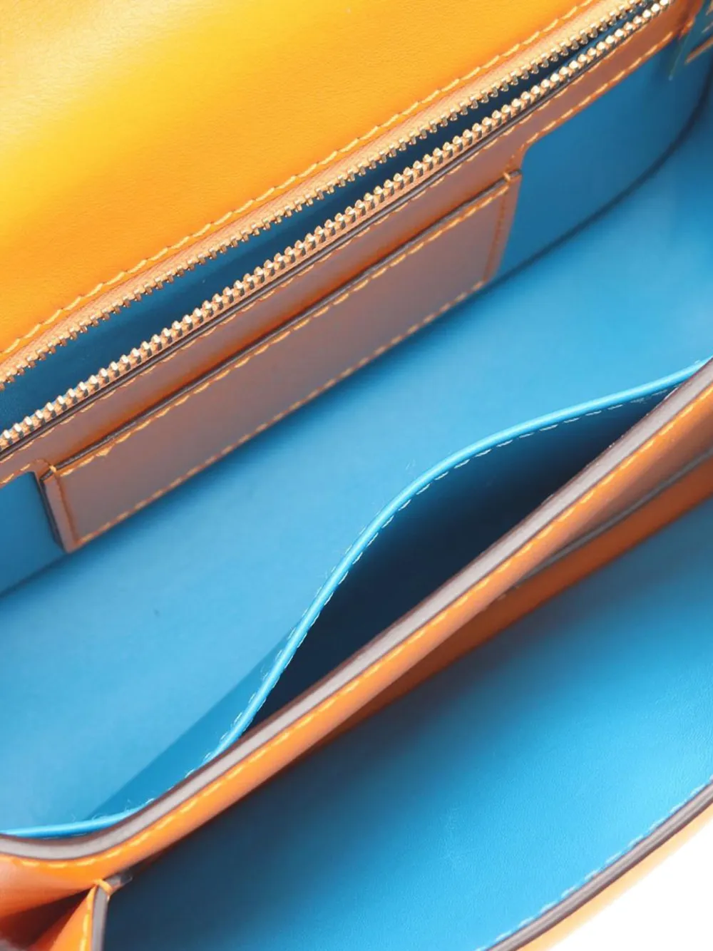 Pre-owned Louis Vuitton 2020 Calfskin Lv Pont 9 Soft Mm Crossbody Bag In Orange
