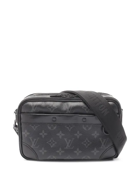 Louis Vuitton Pre-Owned 2021-2025 Monogram Eclipse Alpha Messenger crossbody bag