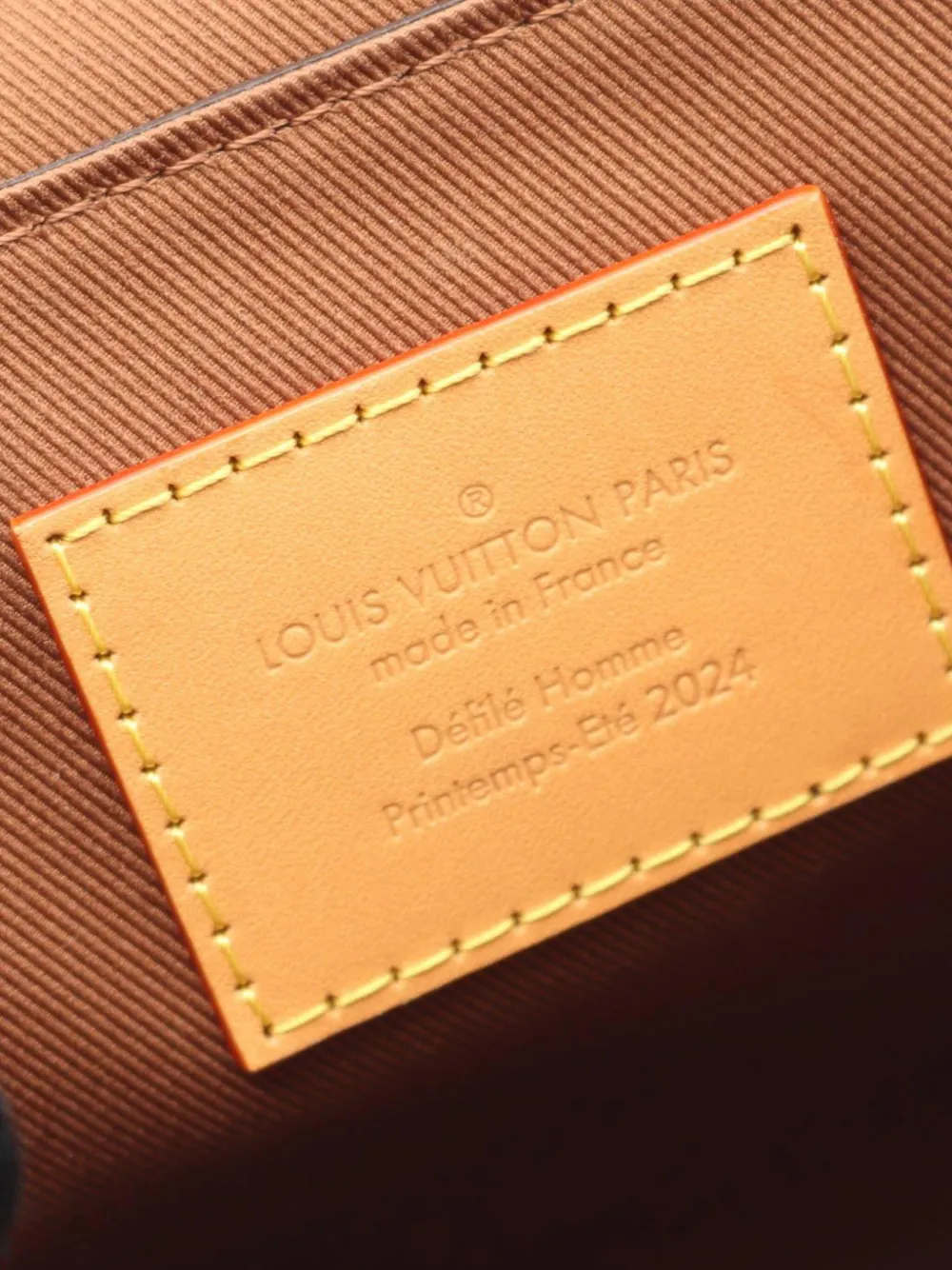 Pre-owned Louis Vuitton 2021-2025 Damier Pop Nano Steamer Satchel In Yellow