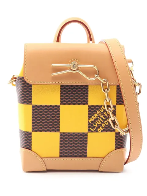Louis Vuitton Pre-Owned 2021-2025 Damier Pop Nano Steamer satchel