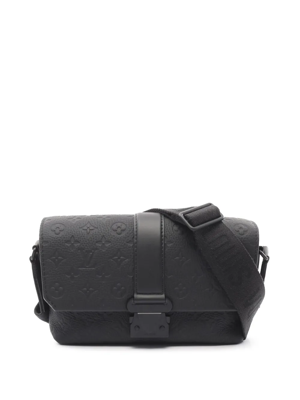 Louis Vuitton Pre-Owned Borsa a tracolla Taurillon S Cape Messenger con monogramma 2021-2025 | nero | Image 1