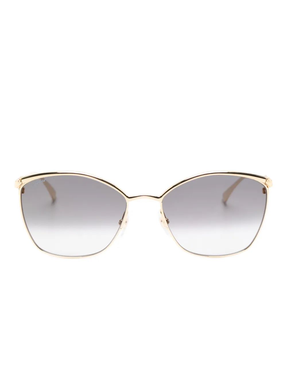Cartier Eyewear geometric-frame sunglasses | dorado | Image 1