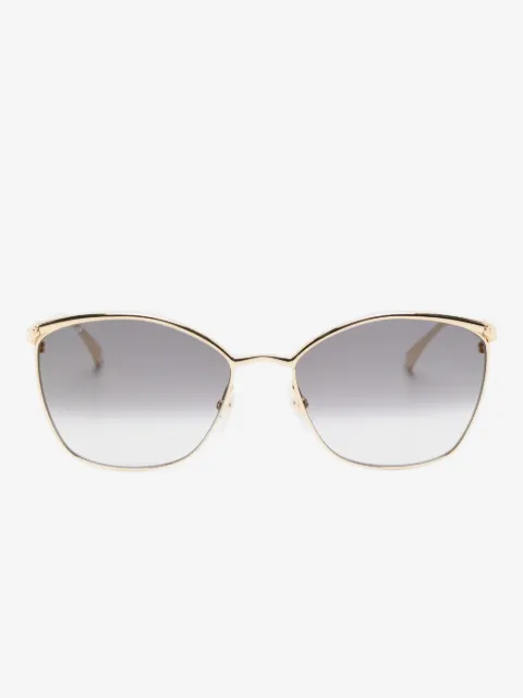 Cartier Eyewear geometric-frame sunglasses
