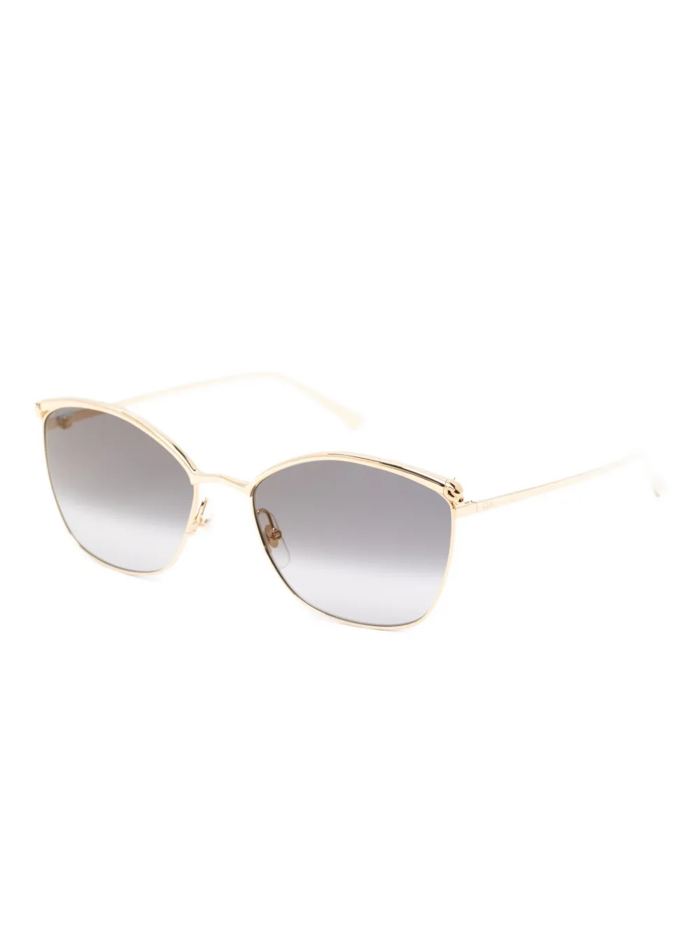 Cartier Eyewear geometric-frame sunglasses - Goud