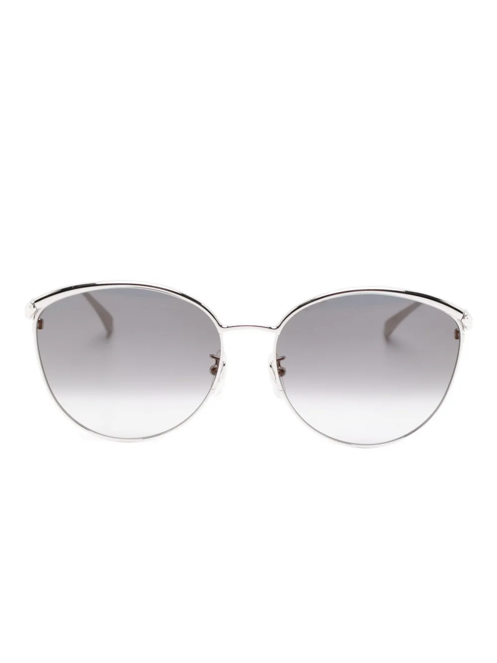 Cartier Eyewear oval-frame sunglasses | plateado | Image 1