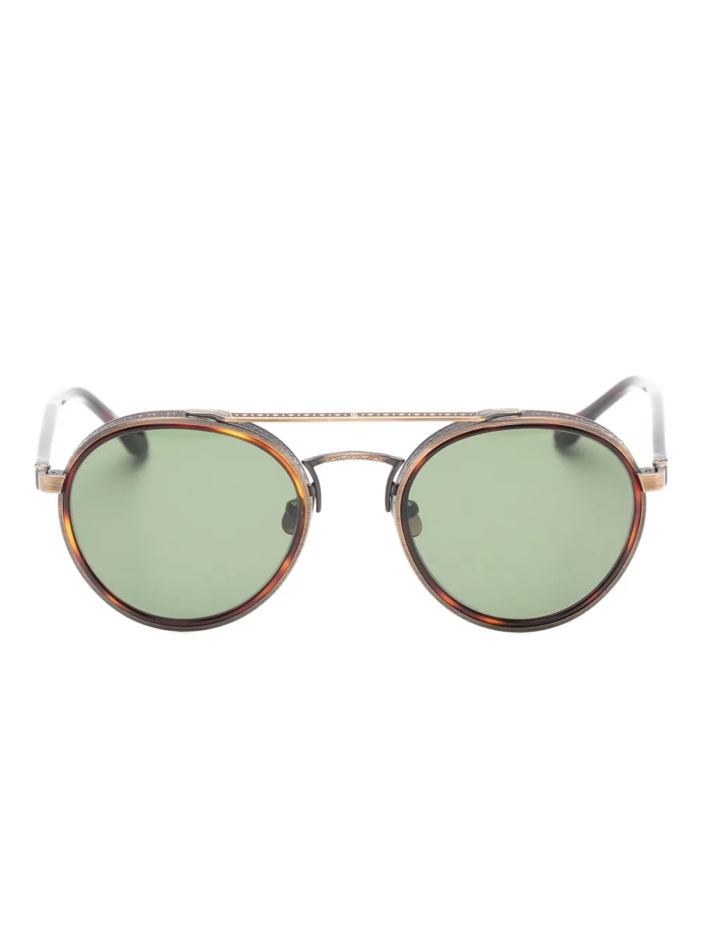 Matsuda geometric-frame sunglasses | Brown | Image 1