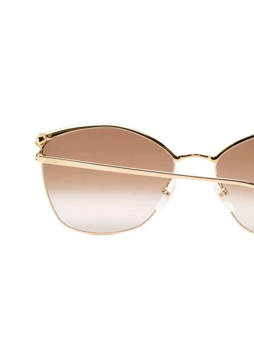 Cartier Eyewear Panthère zonnebril Goud