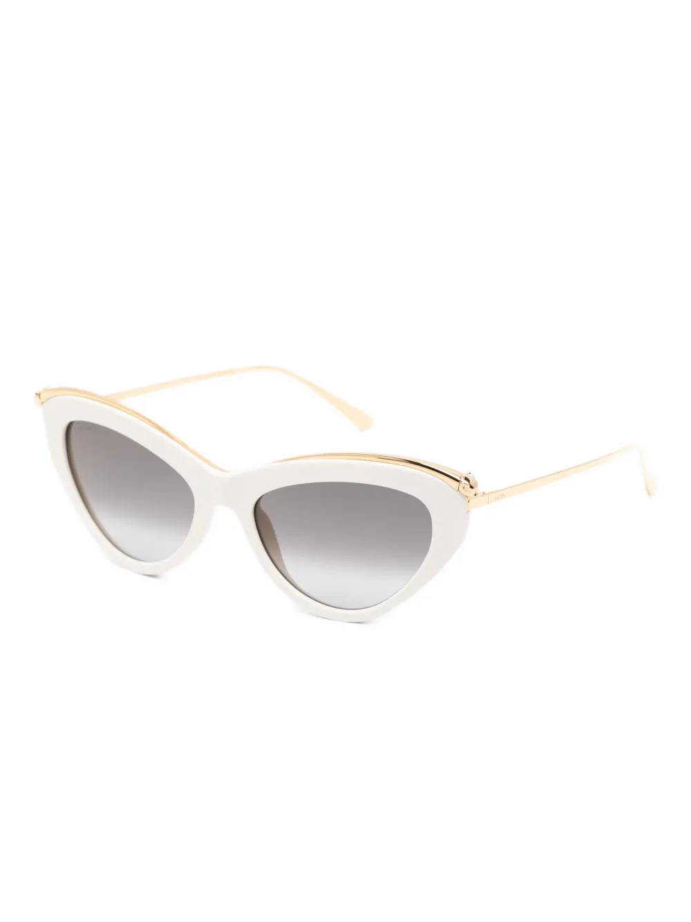 Cartier Eyewear Zonnebril met cat-eye montuur - Wit