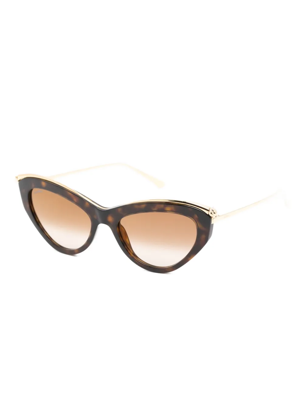 Cartier Eyewear cat-eye sunglasses - Bruin