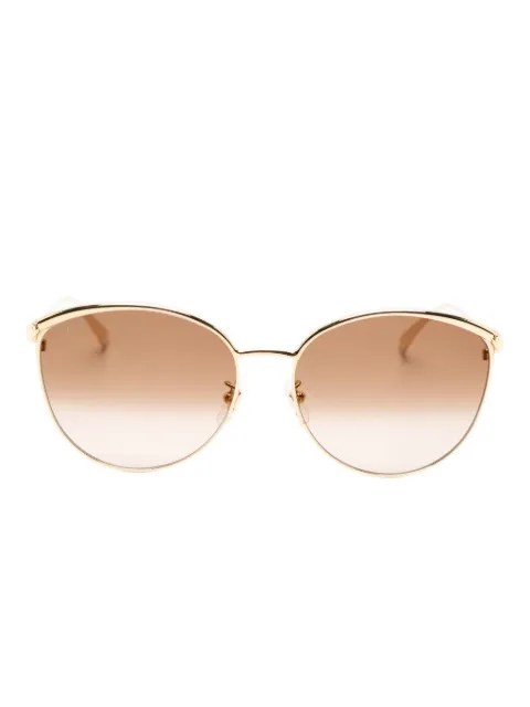 Cartier Eyewear Panthère oval-frame sunglasses