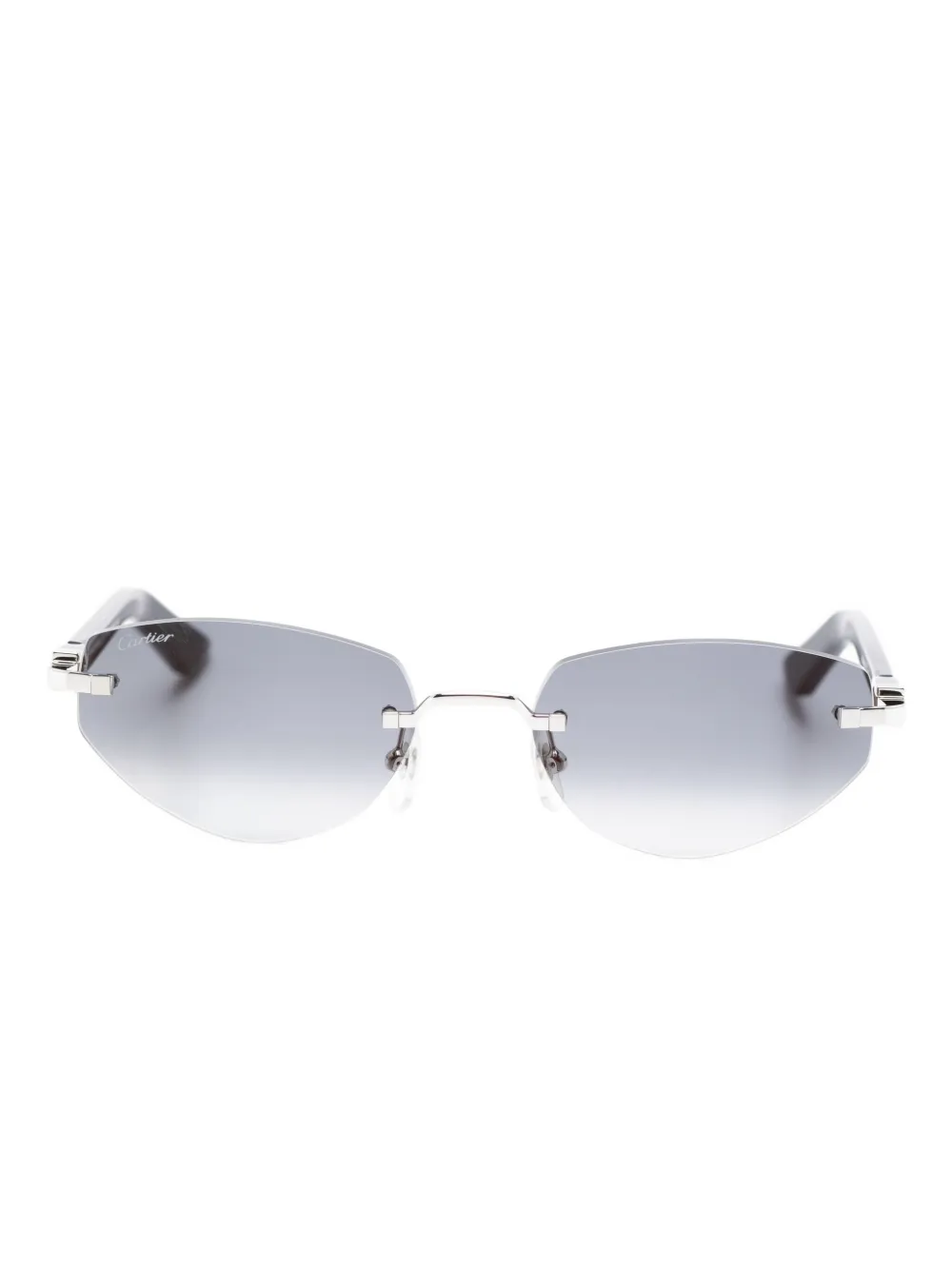 Cartier Eyewear geometric sunglasses | plateado | Image 1
