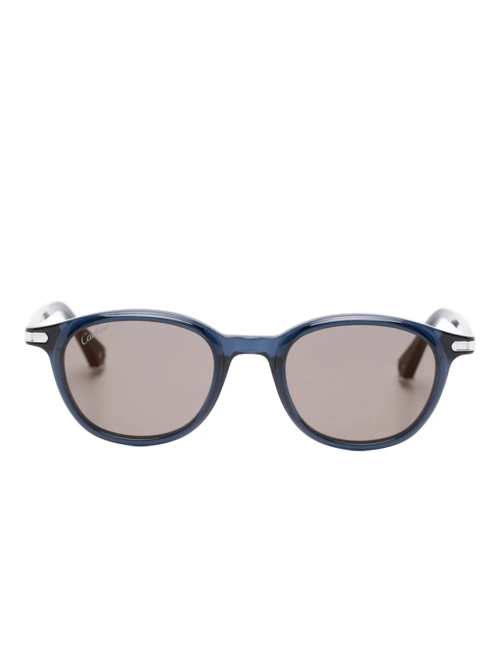 Cartier Eyewear oval-frame sunglasses | azul | Image 1
