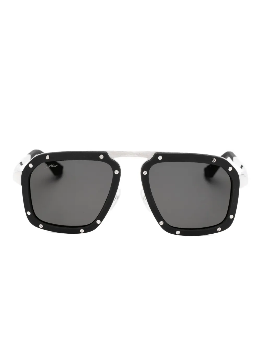 Cartier Eyewear square-frame sunglasses | Black | Image 1