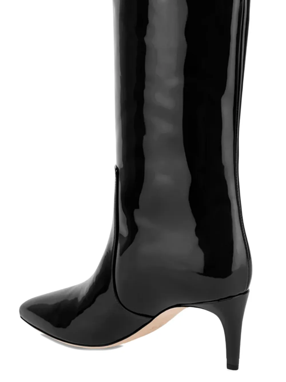 Paris Texas 60mm Pointed-toe Knee-high Boots In Black