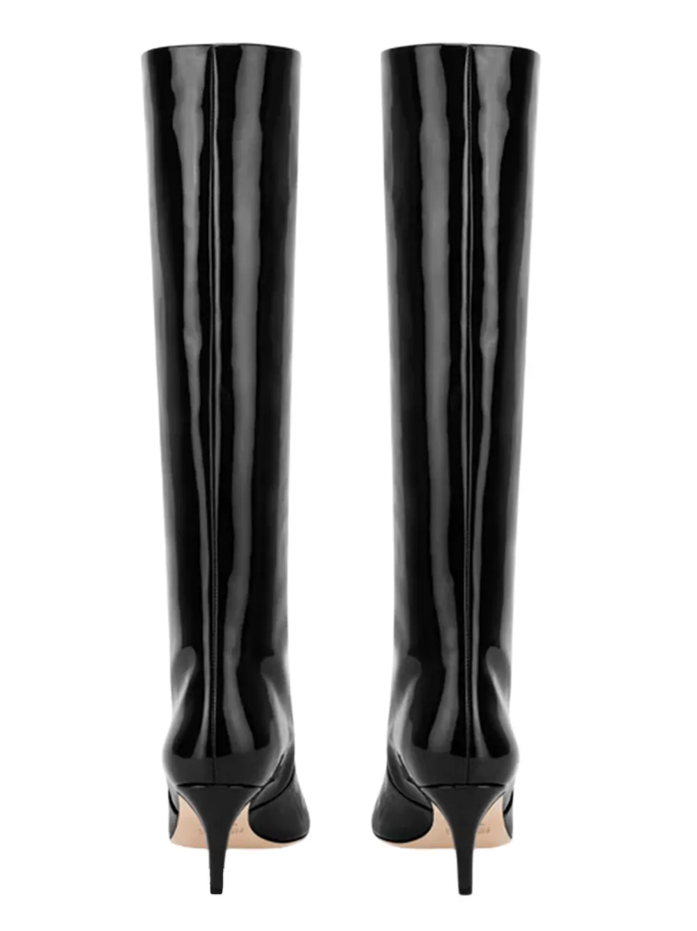 Paris Texas 60mm Pointed-toe Knee-high Boots In Black