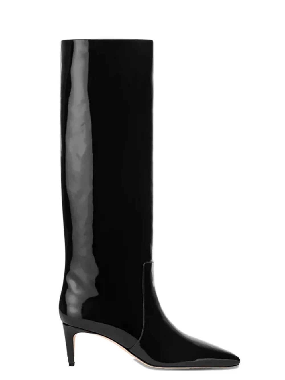 Paris Texas 60mm Pointed-toe Knee-high Boots In Black