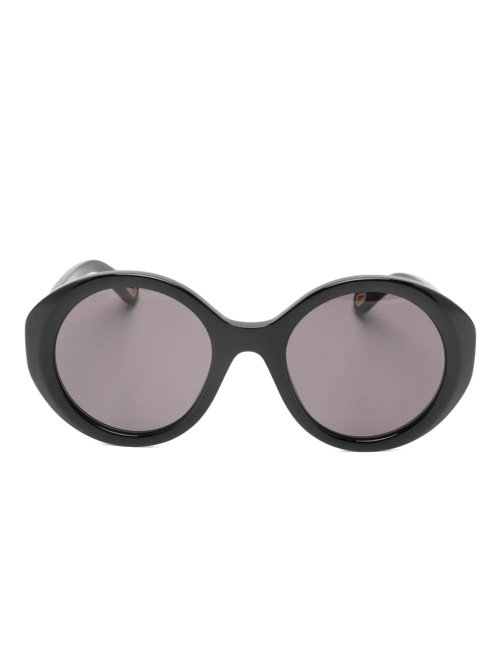 Chloé Eyewear oval-frame sunglasses - Nero