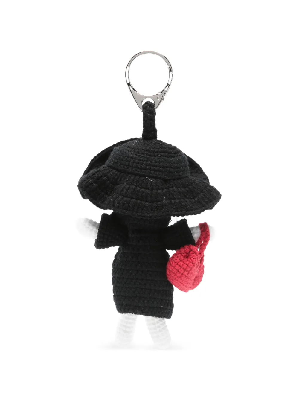 Alexander McQueen The Doll Artie gehaakte bedel Zwart