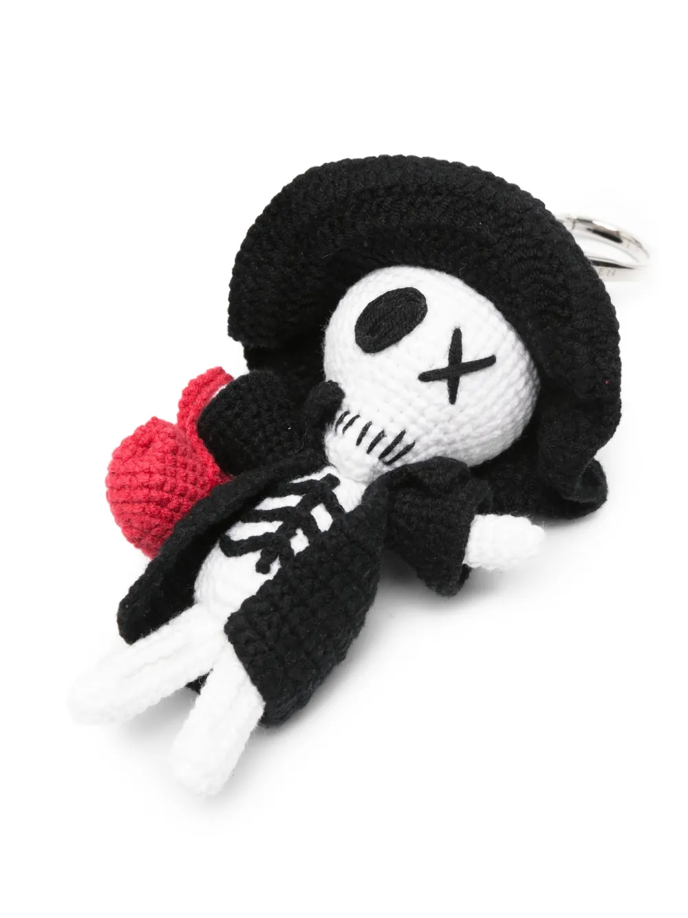 Alexander McQueen The Doll Artie gehaakte bedel Zwart