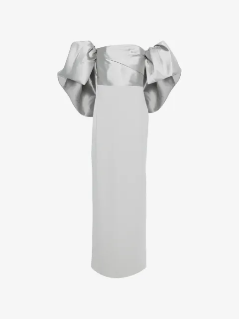 Solace London vestido largo Floris