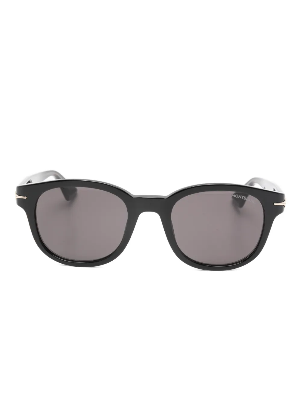 Montblanc tone detailing sunglasses | Black | Image 1