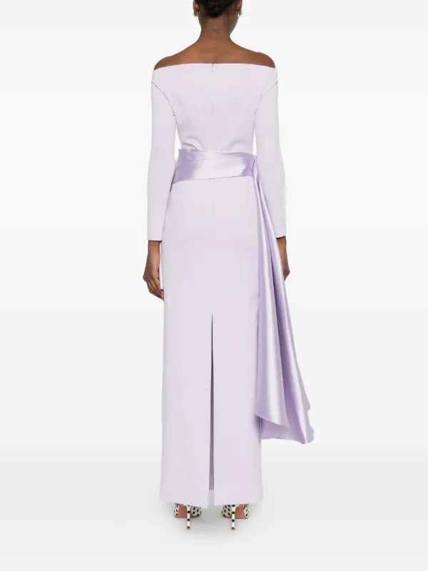 kiana silk dress Kiana Asymmetric Ruffled Silk Organza High-low Dress