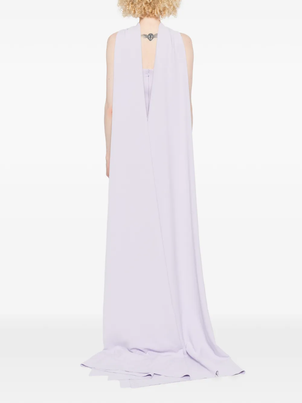 Solace London Midi-jurk Paars