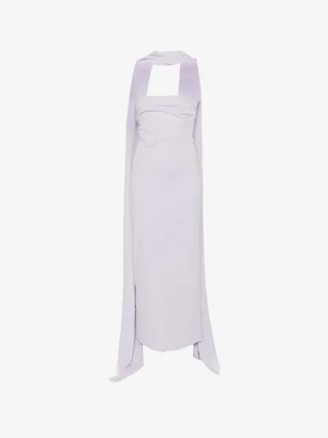 Solace London vestido midi Martine