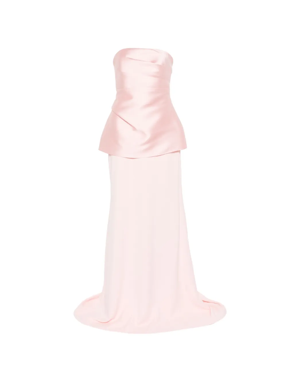 Solace London Alia strapless maxi dress - Rosa