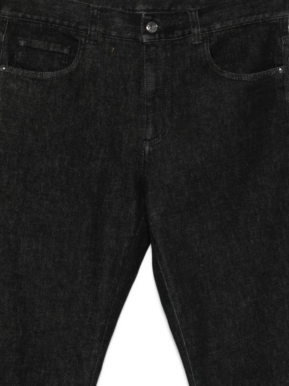  Canali Vaqueros Con Cinco Bolsillos - Negro 