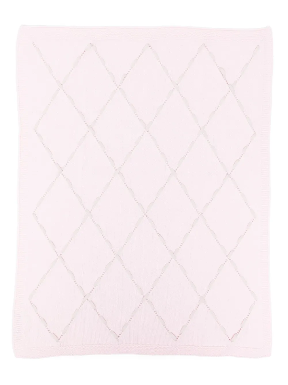 Little Bear ダイヤニットブランケット - ピンク Little Bear ダイヤニットブランケット - ピンク