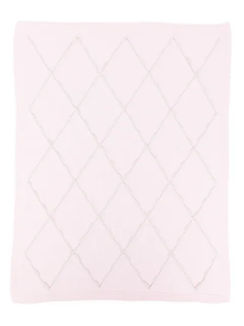 Little Bear diamond knit blanket