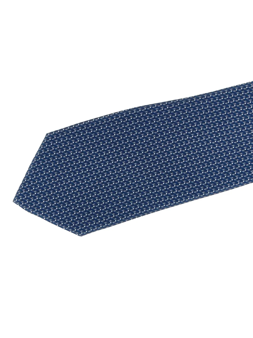 Pal Zileri Zijden stropdas met patroon Blauw