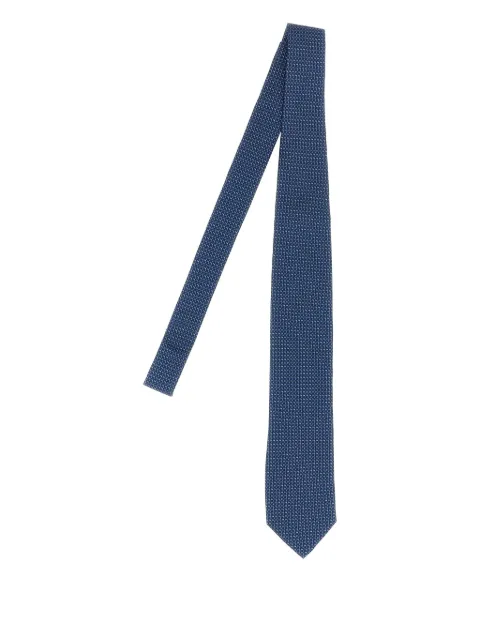 Pal Zileri patterned silk tie
