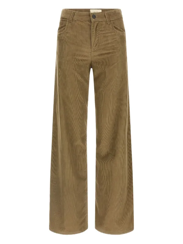 THE ROW コーデュロイ ワークパンツ ブラウン The Row コーデュロイ パンツ | ブラウン | FARFETCH JP