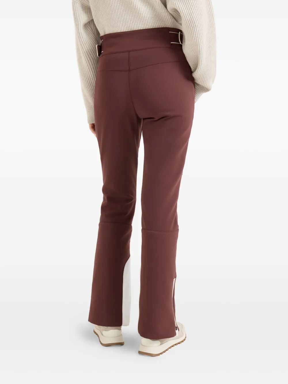Brunello Cucinelli Broek met riemlussen Bruin