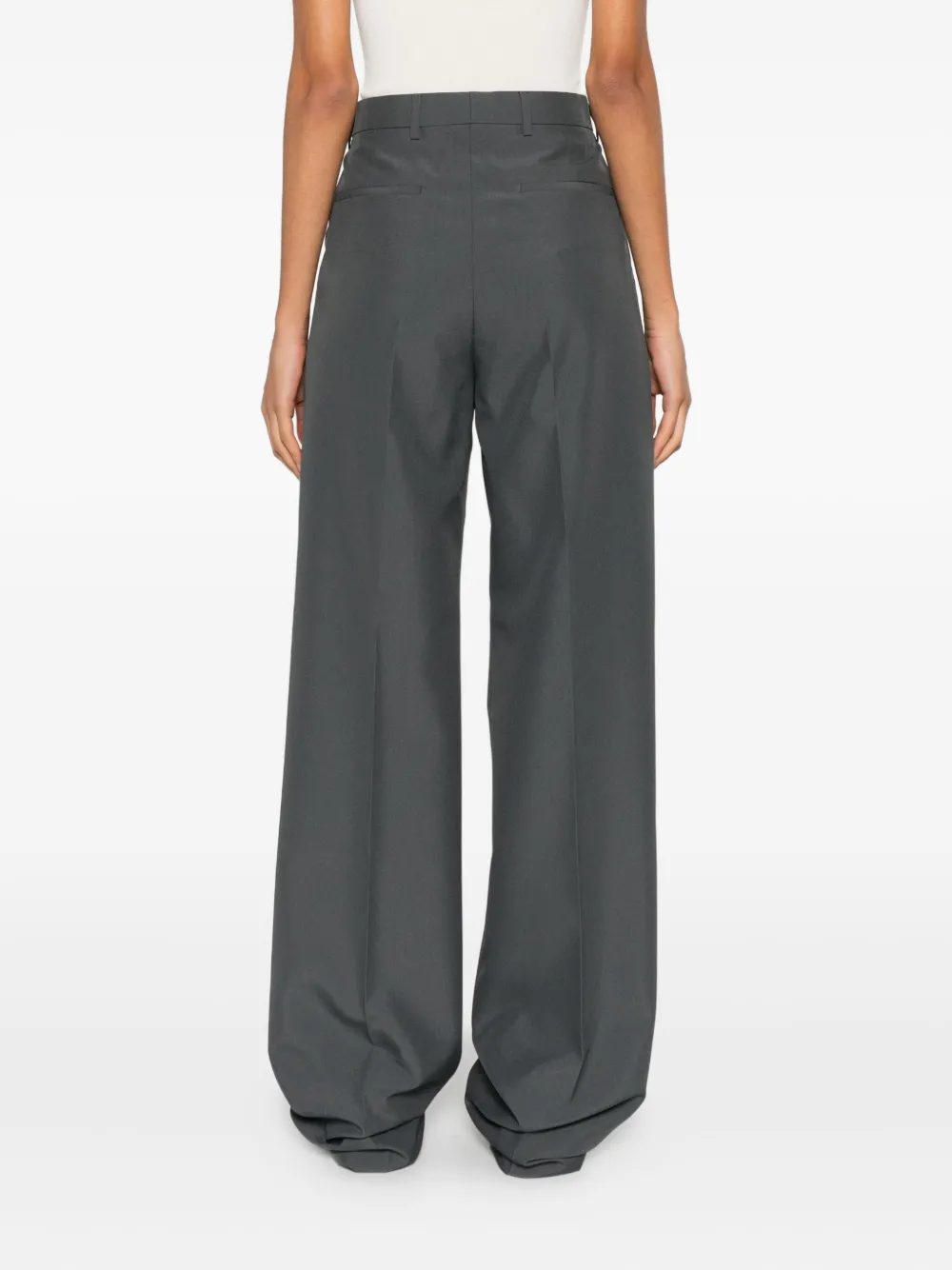 Gucci Broek met knopen Grijs
