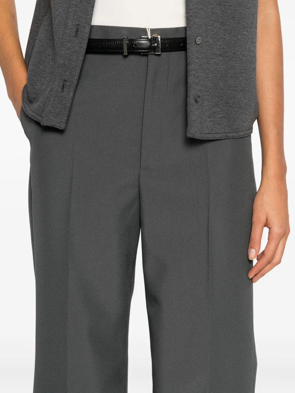 Gucci Broek met knopen Grijs