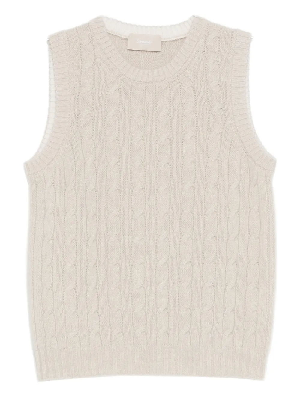 Drumohr top en tejido de ochos | neutro | Image 1