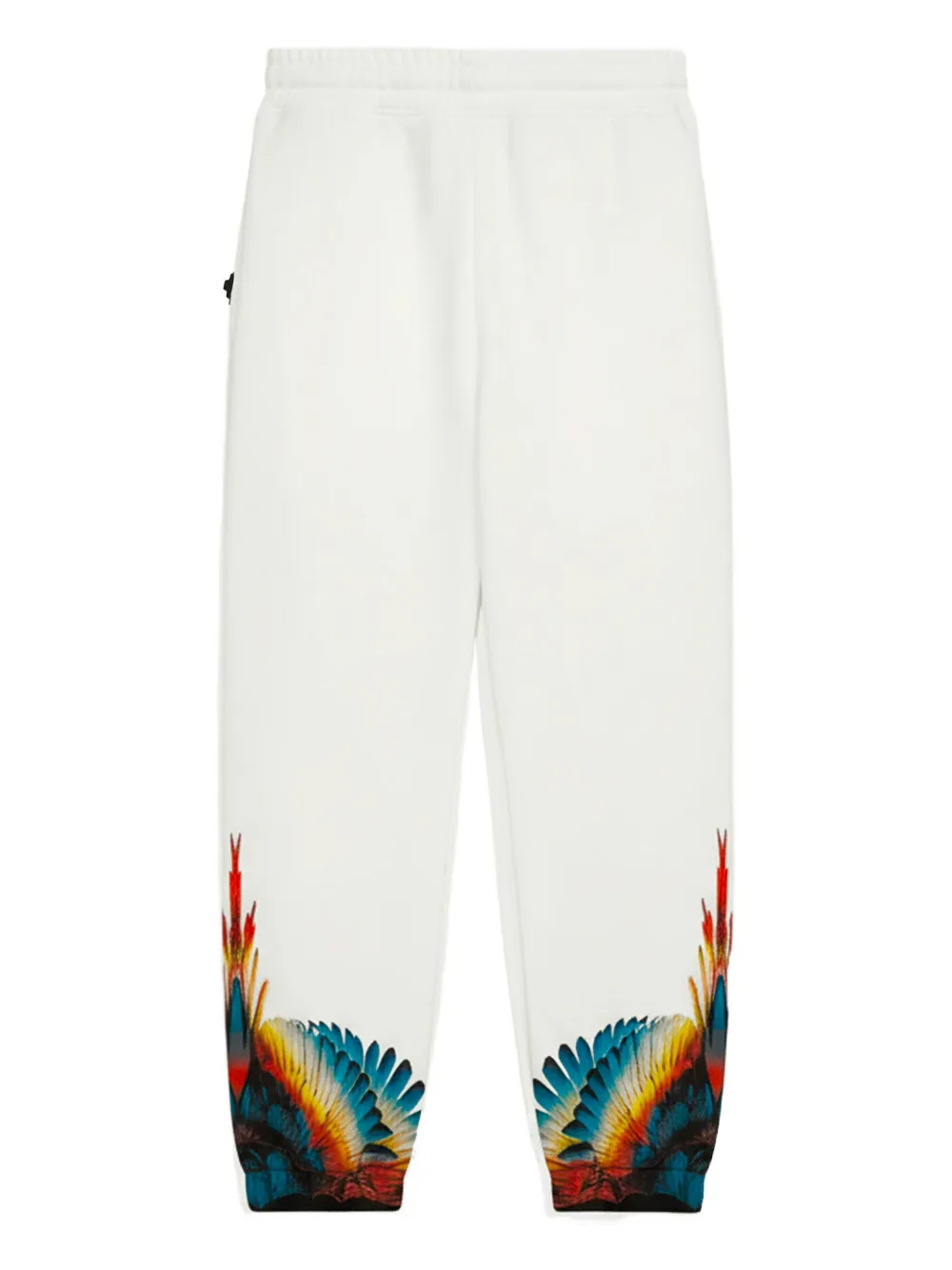 COUNTY OF MILAN wings-graphic track pants - Beige