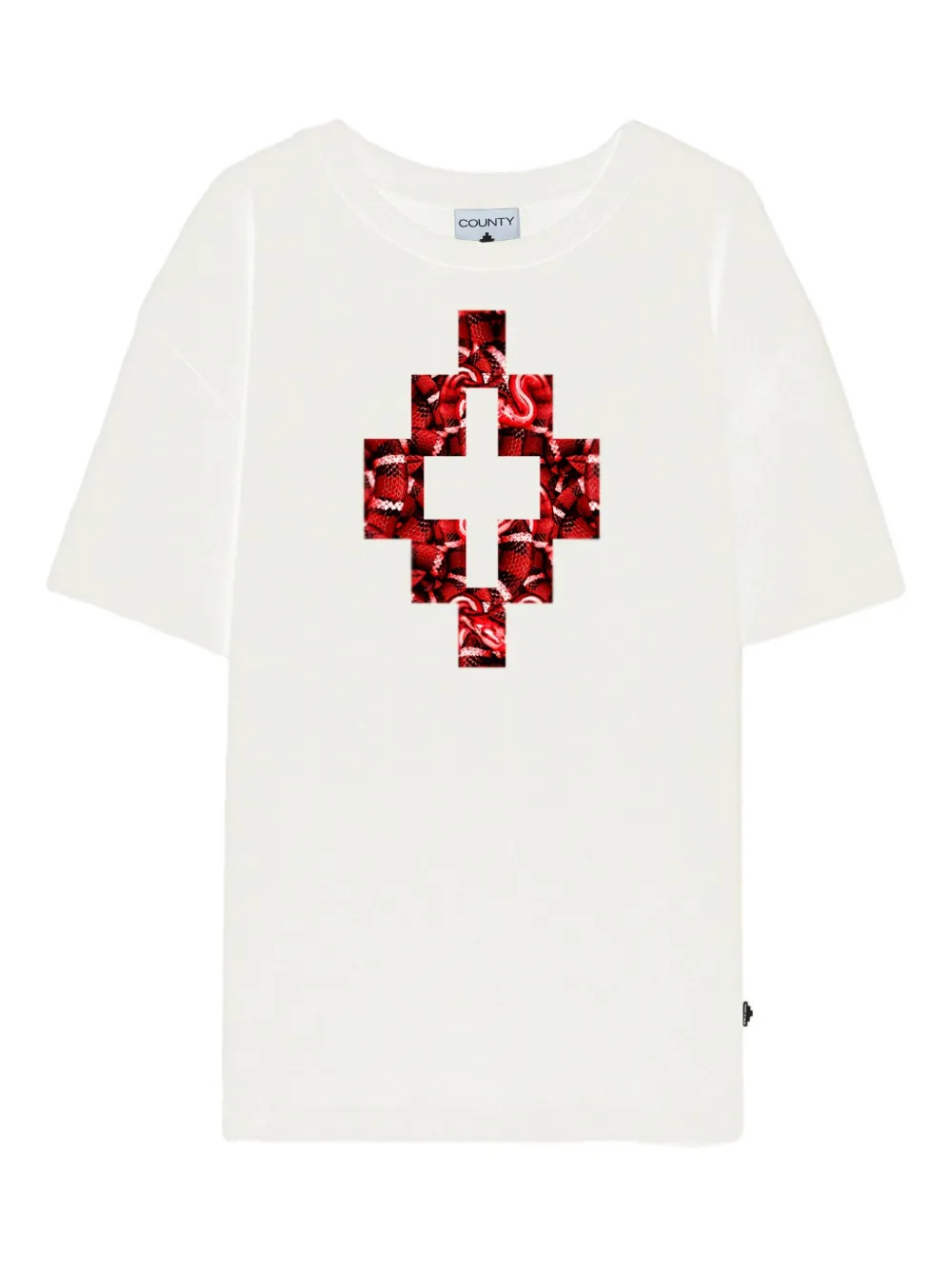 County Of Milan Logo-print T-shirt In White