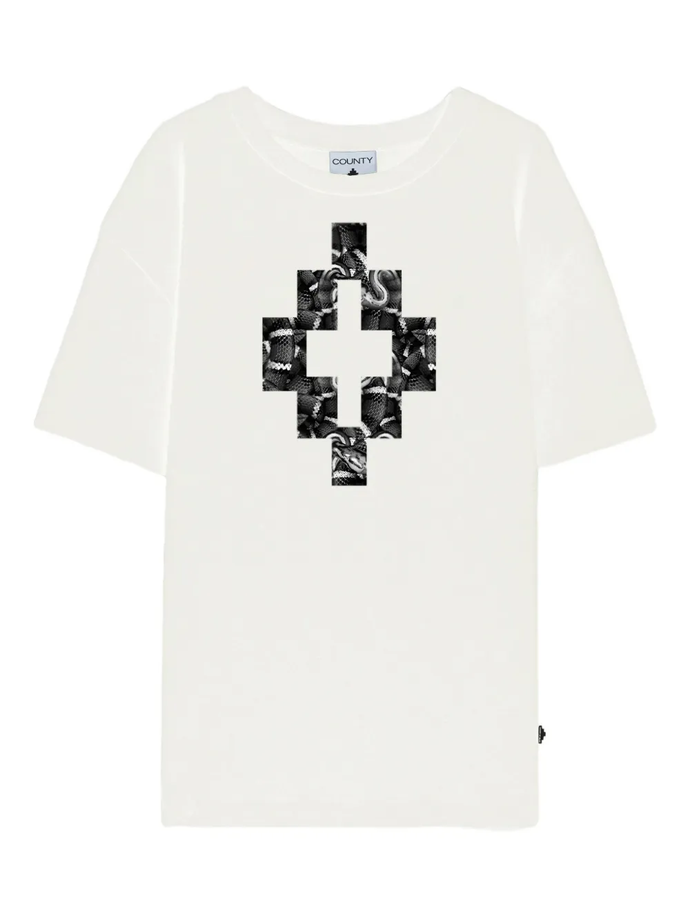 County Of Milan Graphic-print T-shirt In White