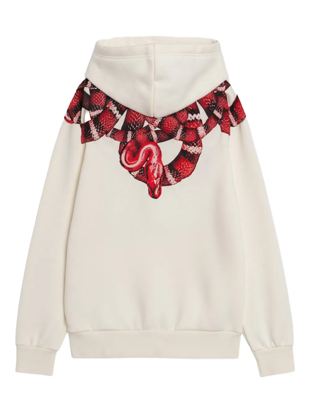 COUNTY OF MILAN Hoodie met print Beige