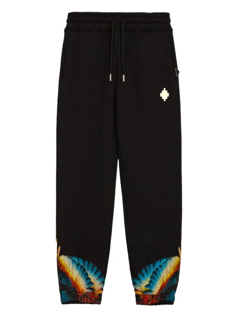 COUNTY OF MILAN wings-graphic track pants